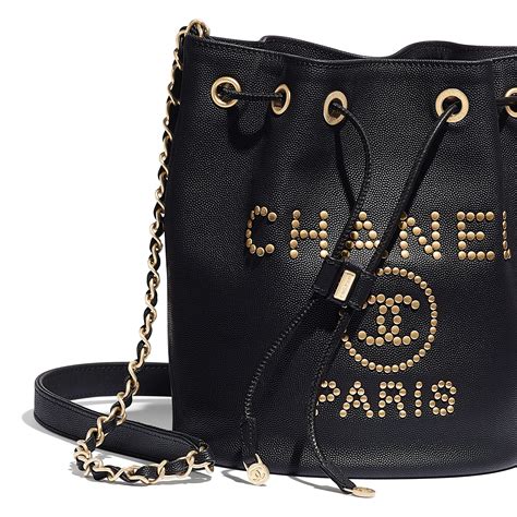 grained calfskin chanel|chanel grained calfskin drawstring bag.